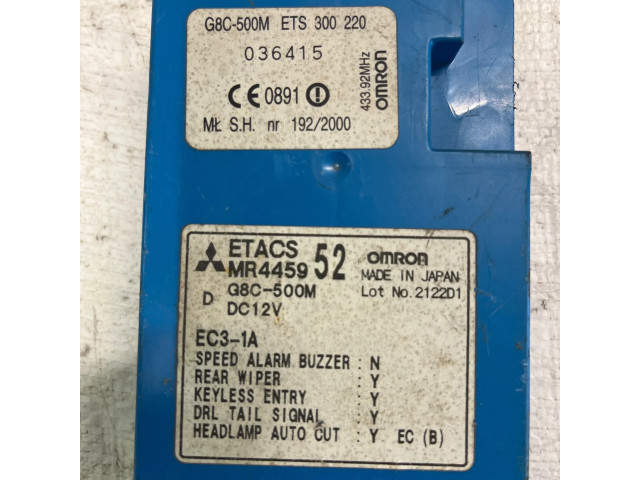 Блок управления MR445952, G8C500M   Mitsubishi Pajero Sport I