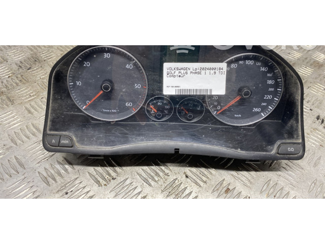 Панель приборов Volkswagen Golf Plus