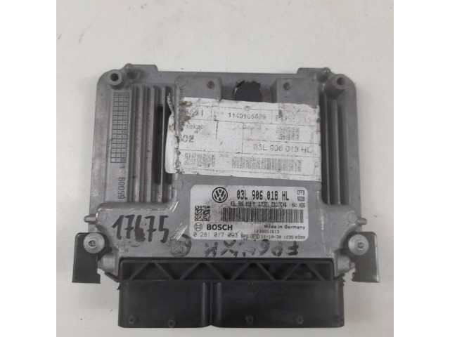 Řídící jednotka 03L906018HL, 0281017093 Seat Alhambra (Mk2) 2011