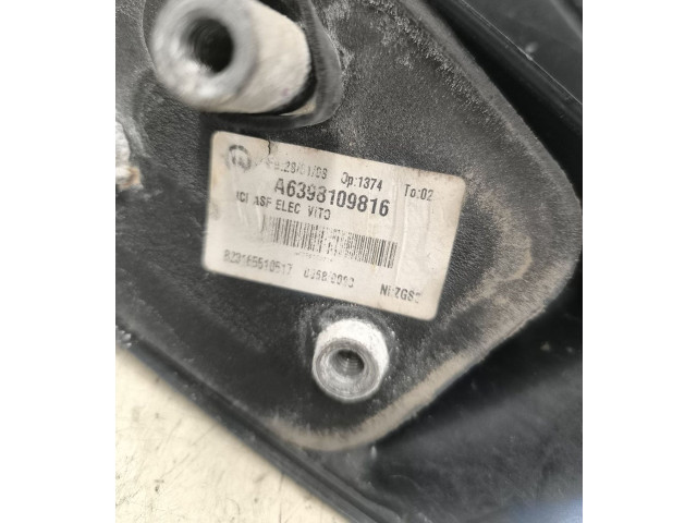 Zpětné zrcátko Mercedes-Benz Vito Viano W639 2007 A6398109816