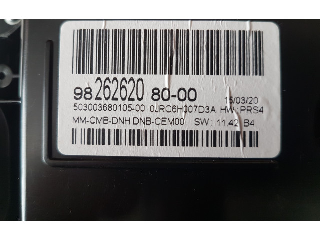 Панель приборов 9826262080, 555003530601   Citroen C5 Aircross       