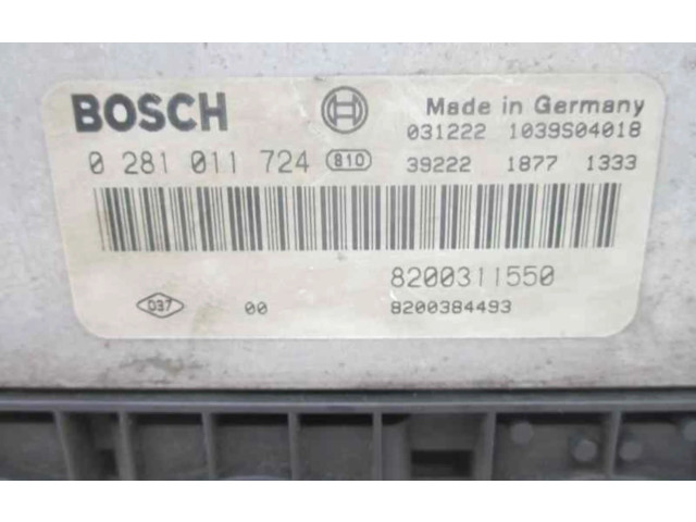 Řídící jednotka 0281011724 Renault Espace IV