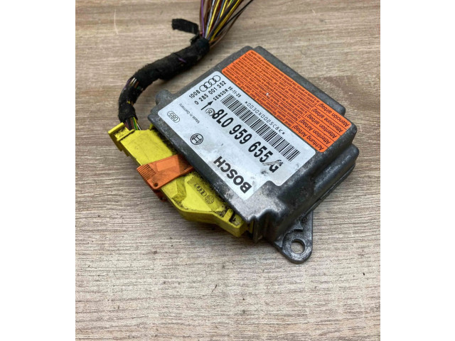 Блок подушек безопасности 8L0959655G, 0285001352   Audi A3 S3 8L