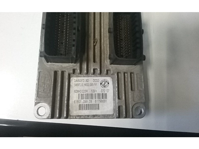 Комплект блоков управления 350A1000 Fiat Grande Punto