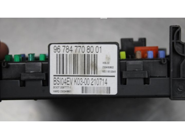   Pojistková skříňka 967847708001   Citroen Berlingo 2015