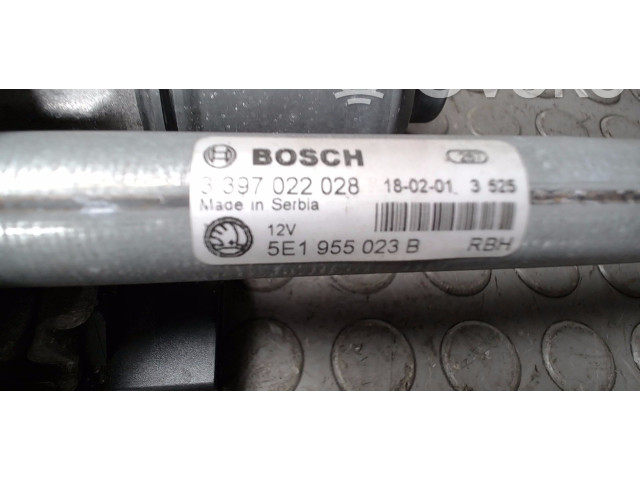 Моторчик дворников 5E1955119A, 1397220712 Skoda Octavia Mk3 (5E)