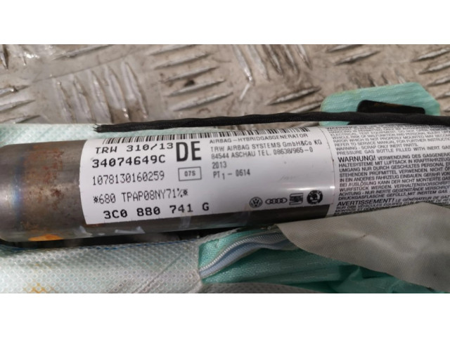 Боковая подушка безопасности 3C0880741, 34074649C   Volkswagen PASSAT B7