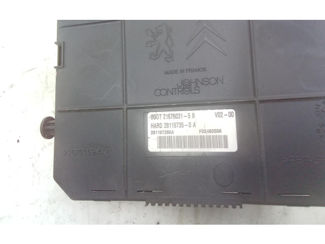 Блок комфорта 9663510180, 9663510180 Citroen C4 I Picasso