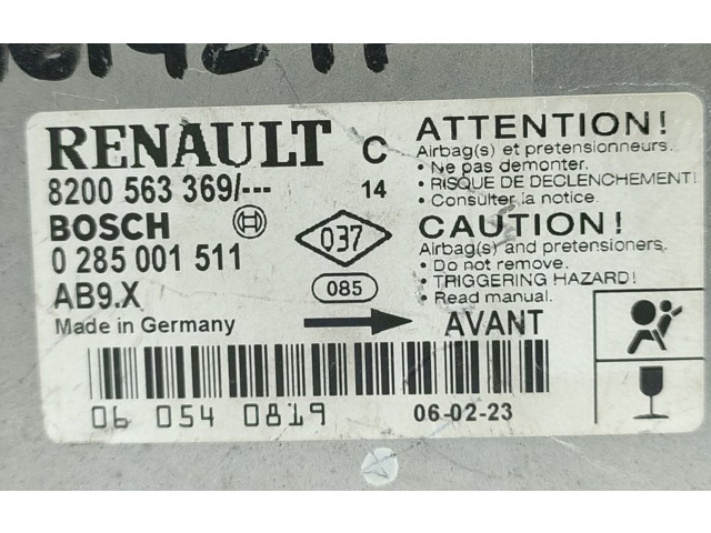 Блок подушек безопасности 8200563369   Renault Clio III