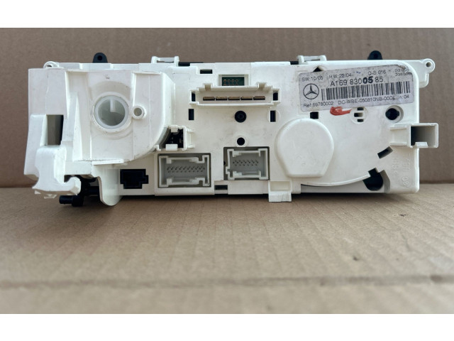 Блок управления климат-контролем A1698300585, 69780002   Mercedes-Benz A W169
