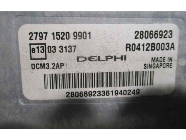 Блок управления двигателя 279715209901, 28066923 Tata Indigo I