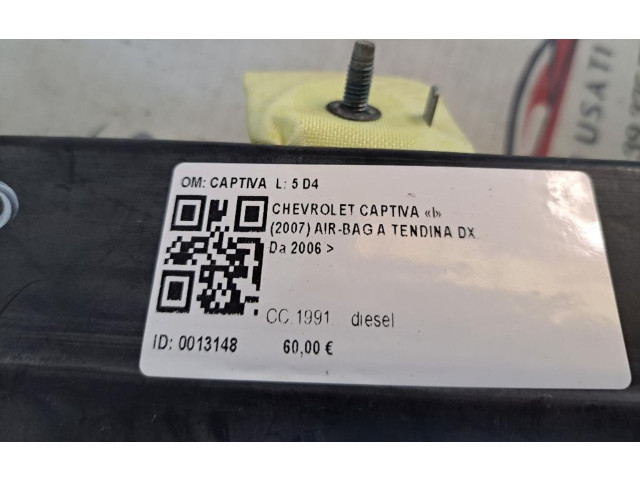 Боковая подушка безопасности Chevrolet Captiva