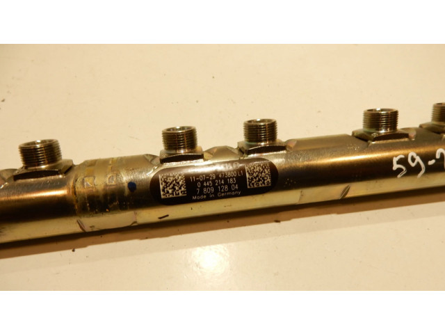 Vstřikovací lišta 0445214183, 7809128 BMW 5 F10 F11 pro naftový motor 2.0 N47D20C Diesel