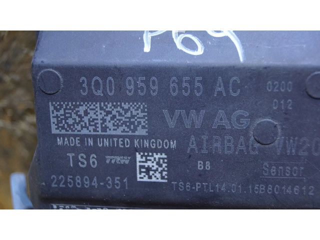Блок подушек безопасности 3Q0959655AC   Skoda Octavia Mk3 (5E)