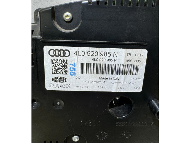 Přístrojová deska  Audi Q7 4L 2007 5550007301  