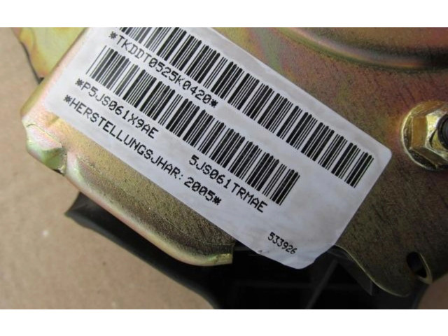 Подушка безопасности водителя Jeep Cherokee III KJ