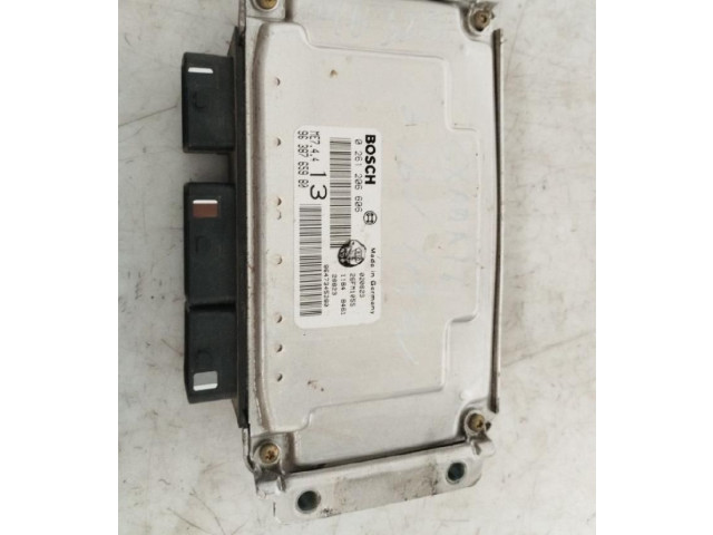 Блок управления двигателя 9638765980 Citroen Xsara