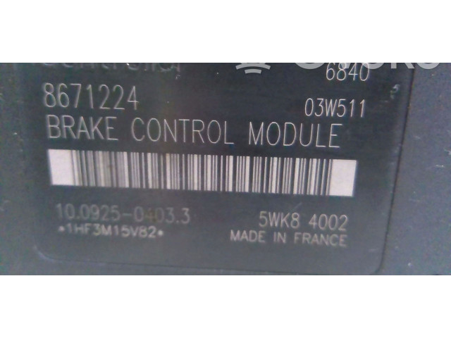 Блок АБС 8671224, 300543   Volvo  V70  2000 - 2004 года