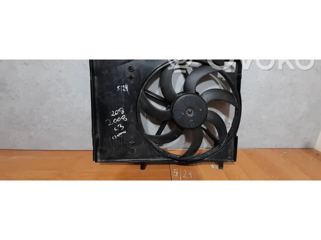 Вентилятор радиатора         Citroen C3 Aircross 