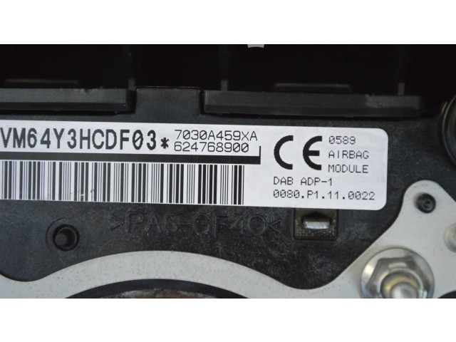 Подушка безопасности водителя 7030A459XA Mitsubishi Outlander