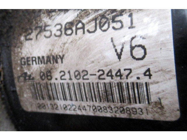 Блок АБС 27536AJ051, 08210224474   Subaru  Outback  2009 - 2014 года