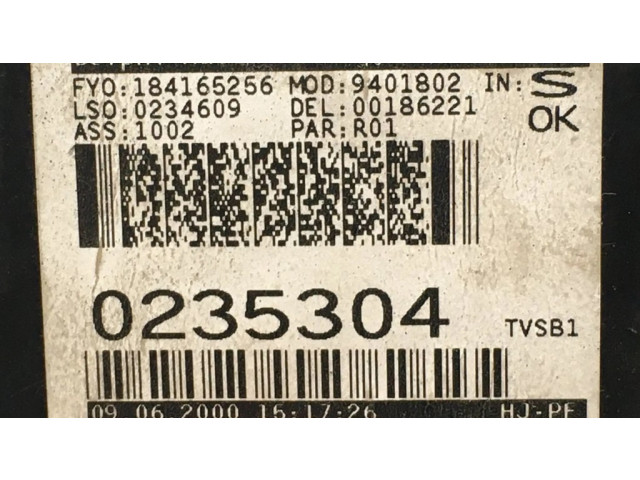 Pojistková skříňka 9162438, 184165256 Volvo S80 2000