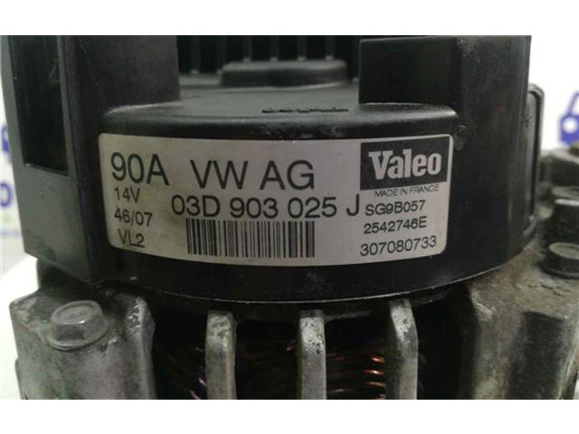 Генератор 3D903025J Skoda Fabia Mk1 (6Y)