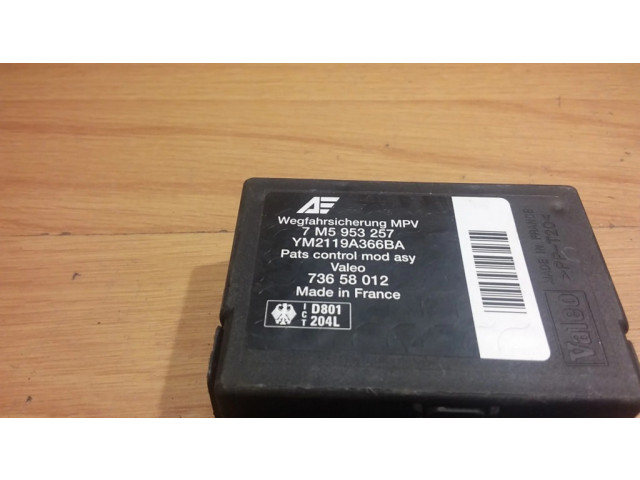 Блок управления иммобилайзера