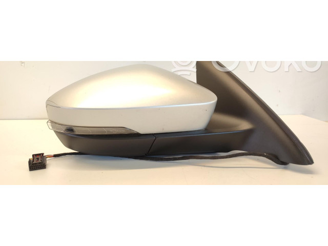 Зеркало электрическое Skoda Octavia Mk3 (5E) 2013 - 2019 года