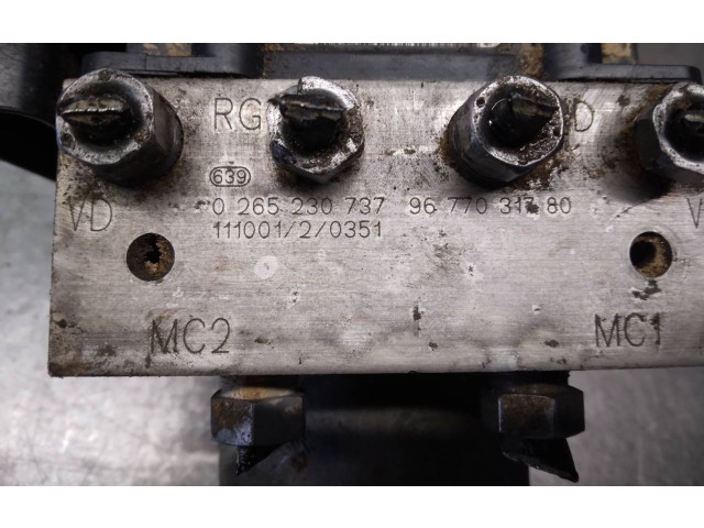 Jednotka ABS 9677031780, 0265230737 Peugeot 508 2011