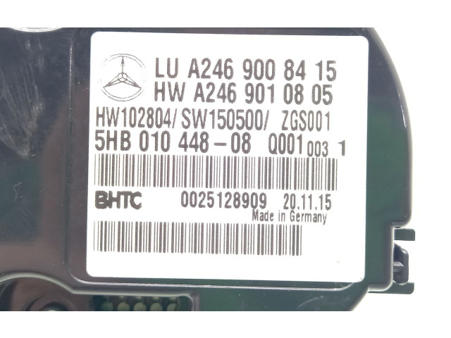 Блок управления климат-контролем A2469008415   Mercedes-Benz A W176