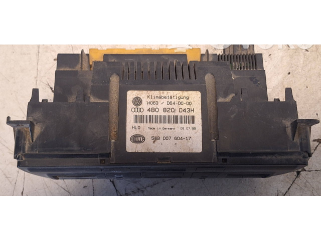 Блок управления климат-контролем 4B0820043H, D640000 Audi A6 S6 C5 4B