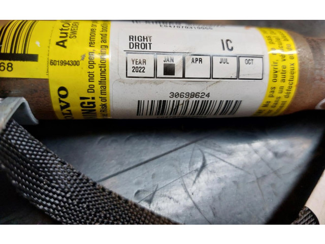 Боковая подушка безопасности 30698424, 606179201B Volvo S40