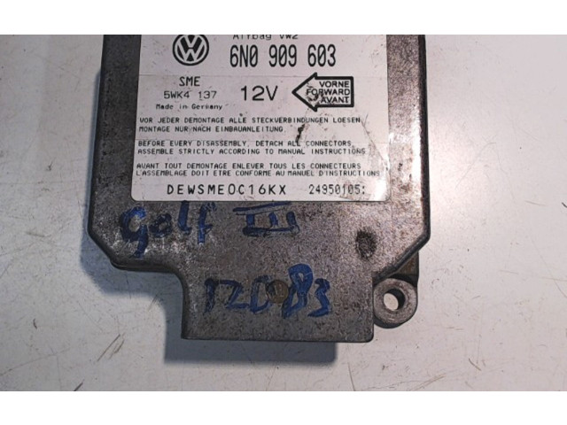 Блок подушек безопасности 6N0909603, 6N0909603 Volkswagen Golf III
