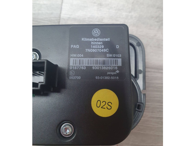 Блок управления климат-контролем 7N0907049C, 140329   Skoda Octavia Mk3 (5E)