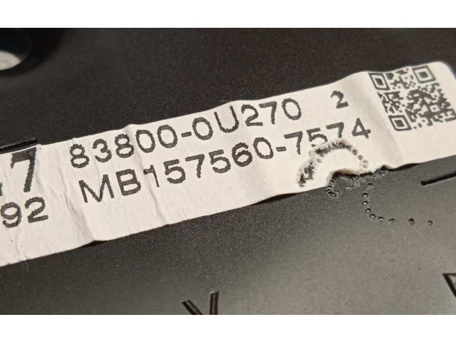 Přístrojová deska Toyota Yaris 2017 838000U270, MB1575607574