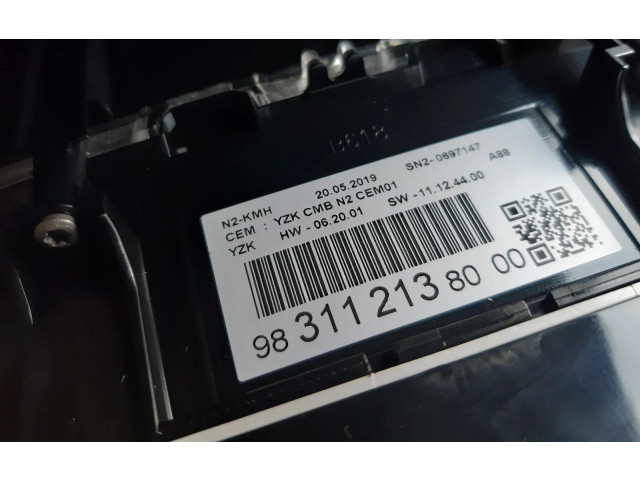 Панель приборов    Citroen C3 Aircross       