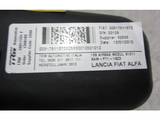 Подушка безопасности двери 34017735C, 34017735C   Lancia Delta III
