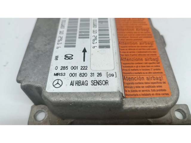 Блок подушек безопасности 0018203126, 0285001222 Mercedes-Benz A W168