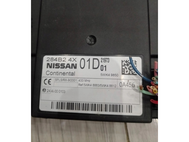 Блок комфорта 284B24X03A Nissan Navara