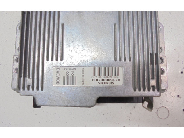 Блок управления двигателем Блок управления 96259124, 96259124   Chevrolet Matiz