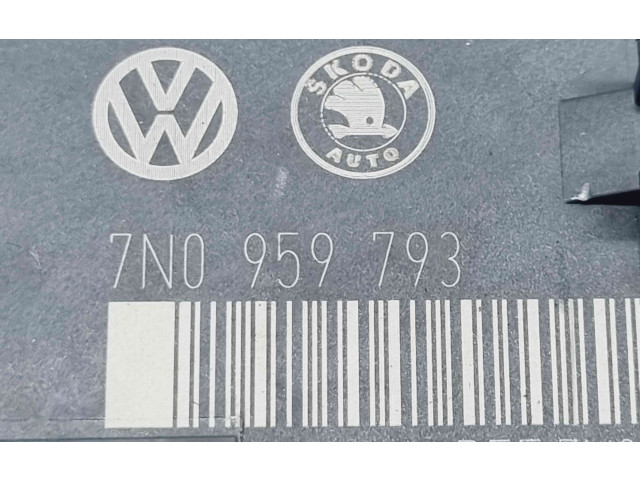 Блок комфорта 7N0959793   Skoda Yeti (5L)   