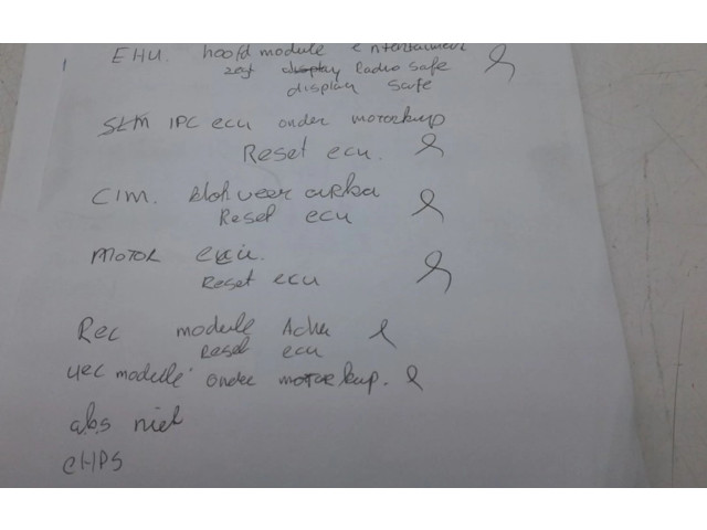 Pojistková skříňka 13206747, 13206747 Opel Zafira B 2006