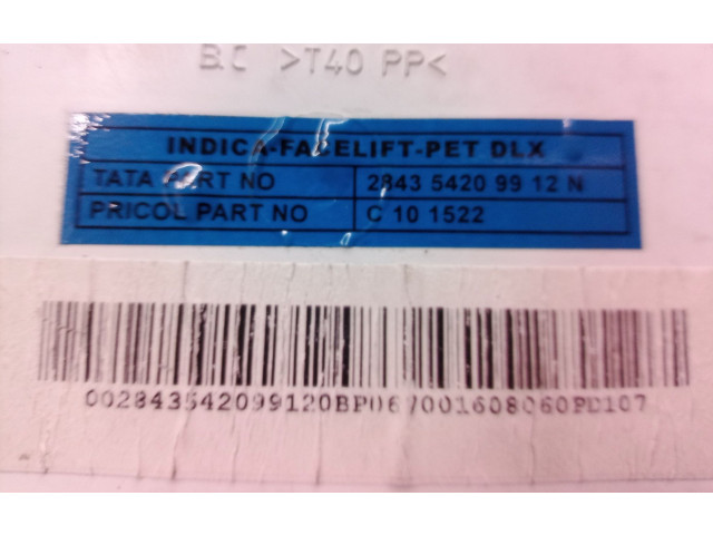 Панель приборов 284354209912N, 284354209912N Tata Indica Vista I