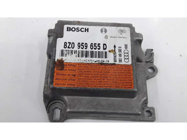 Блок подушек безопасности 8Z0959655D, 0285001385 Audi A2