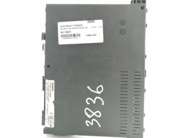 Pojistková skříňka Peugeot 406