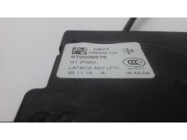 Zámek zadních dveří 670039576   Maserati Levante 2017