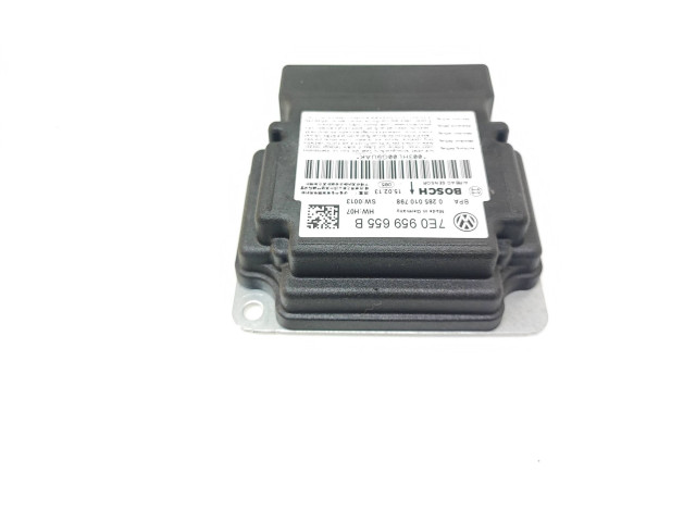 Блок подушек безопасности 7E0959655B, 0285010798   Volkswagen Transporter - Caravelle T5