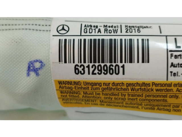 Боковая подушка безопасности 631299601 Infiniti QX30