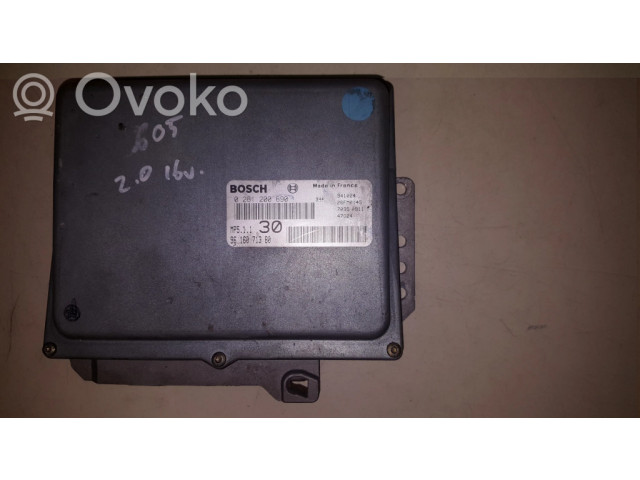 Блок управления двигателя 9616071380, 0261200690   Peugeot 605